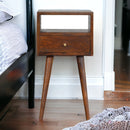 Mini Chestnut nightstand Artisan