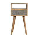 Mini Cement Chip Drawer Nightstand