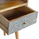 Mini Cement Chip Drawer Nightstand