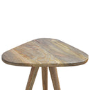 Triangular Accent Tripod Stool