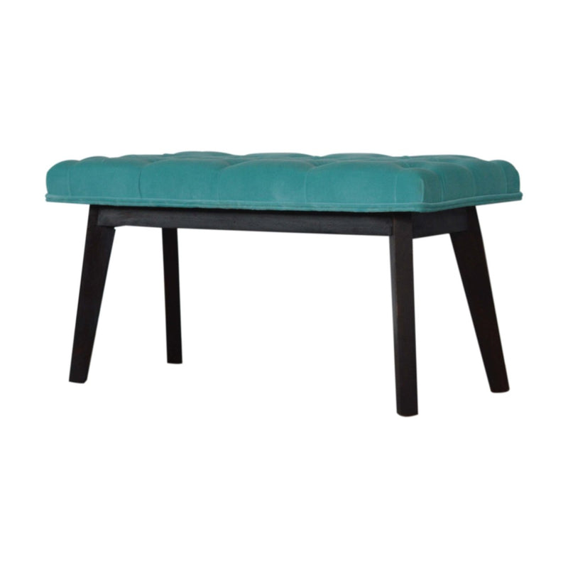 Nordic Style Turquoise Bench