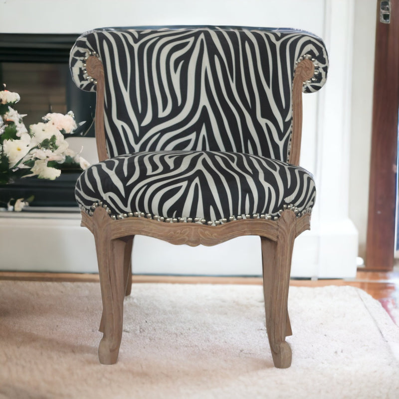 Zebra Print Chair