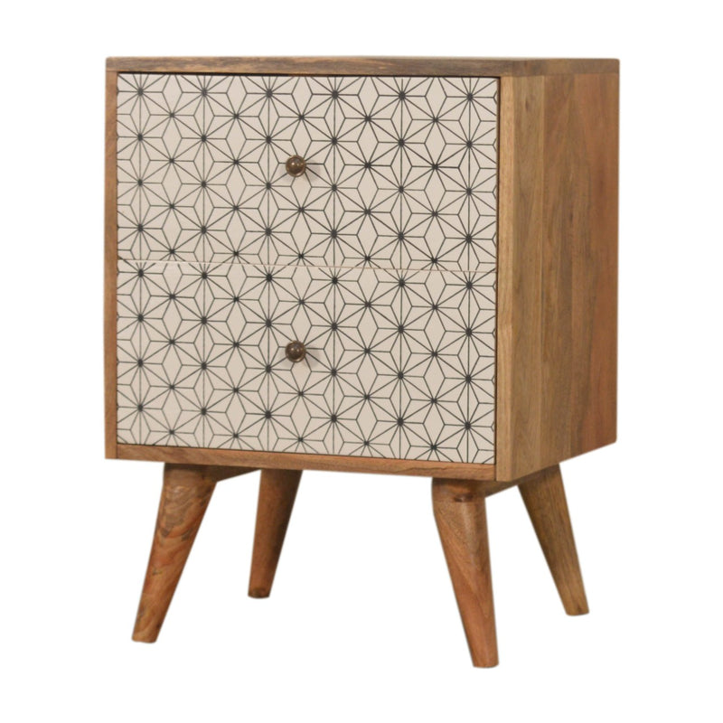 Prima 2 Drawer Nightstand