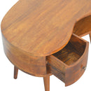 Chestnut Wave Coffee Table Artisan