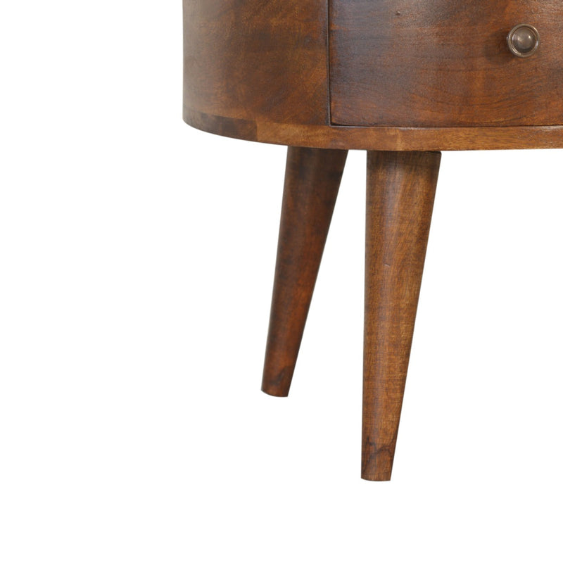 Chestnut Wave Coffee Table Artisan