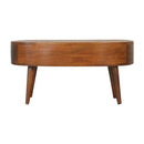 Chestnut Wave Coffee Table Artisan