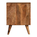 Diamond Screen Printed Nightstand