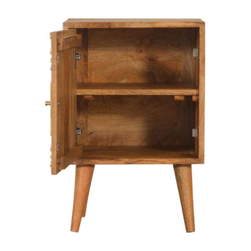 Acadia White Door Nightstand