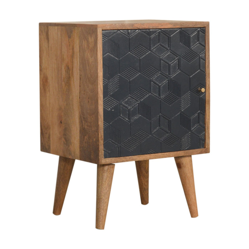 Acadia Black Nightstand