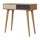 Milan Navy and White Console Table