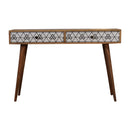 Triangular Long Console Table