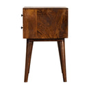 Chestnut Modern Solid Wood Nightstand