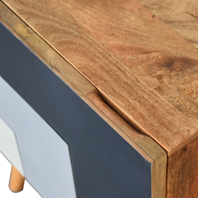 Quebec Blue Nightstand