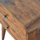 Curve Chestnut Cable Access Nightstand