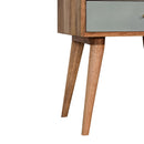 Green Patterned Nightstand