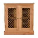Caged Oak-ish Cabinet