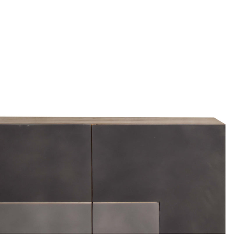 Quebec Grey Cabinet