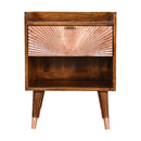 Manila Copper 1 Drawer Nightstand