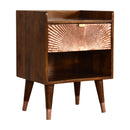 Manila Copper 1 Drawer Nightstand