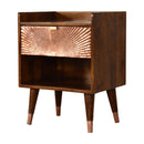 Manila Copper 1 Drawer Nightstand
