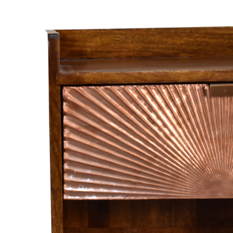 Manila Copper 1 Drawer Nightstand