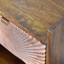 Manila Copper 1 Drawer Nightstand