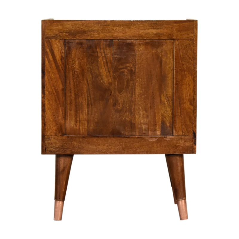 Manila Copper 1 Drawer Nightstand