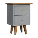 Sky Blue Hand Painted Nightstand