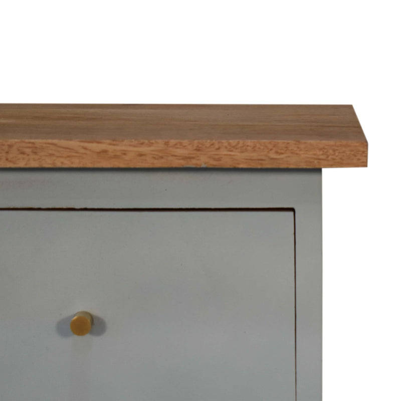 Sky Blue Hand Painted Nightstand