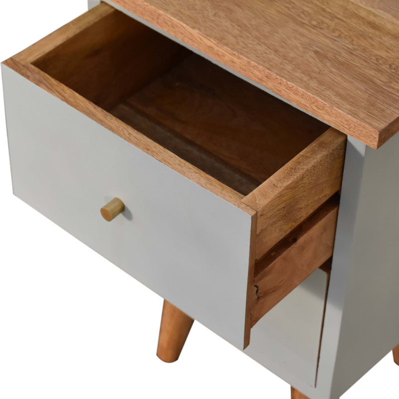 Sky Blue Hand Painted Nightstand