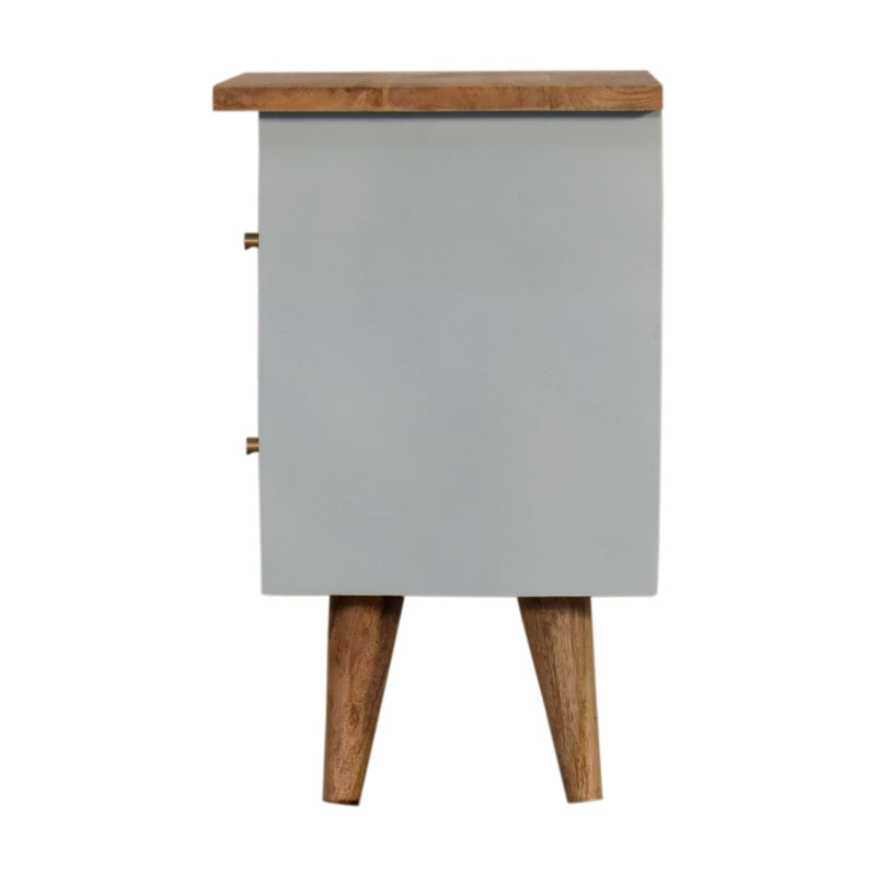 Sky Blue Hand Painted Nightstand