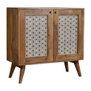 Geometric Screen Printed Cabinet