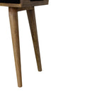 Black Velvet Tray Style Footstool Artisan