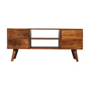 Nordic Chestnut Entertainment Unit TV Stand