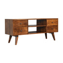Nordic Chestnut Entertainment Unit TV Stand