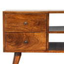 Nordic Chestnut Entertainment Unit TV Stand