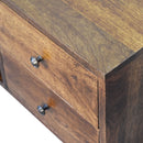 Nordic Chestnut Entertainment Unit TV Stand