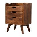 Chestnut Gallery Back Nightstand