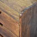Chestnut Gallery Back Nightstand