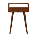 Mini Chestnut Console Table Artisan