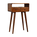 Mini Chestnut Console Table Artisan