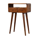Mini Chestnut Console Table Artisan