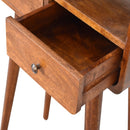 Mini Chestnut Console Table Artisan