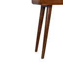 Mini Chestnut Console Table Artisan