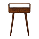 Mini Chestnut Console Table Artisan