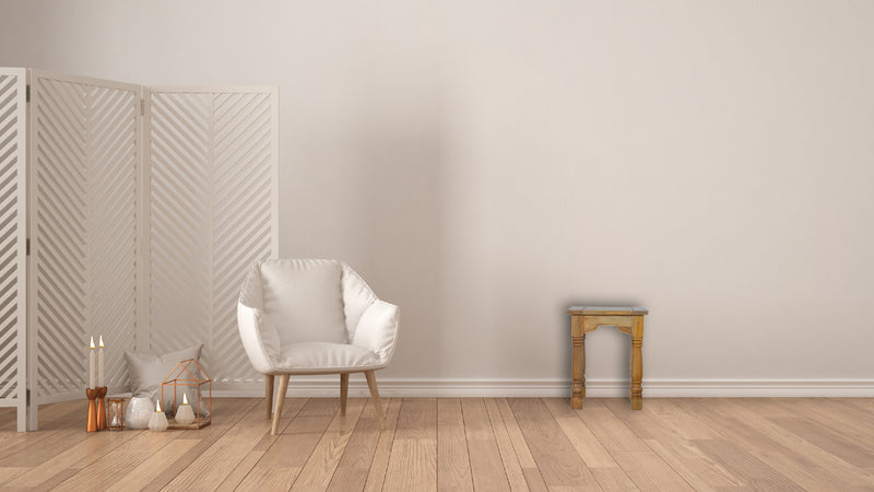 End Table with Turned Legs