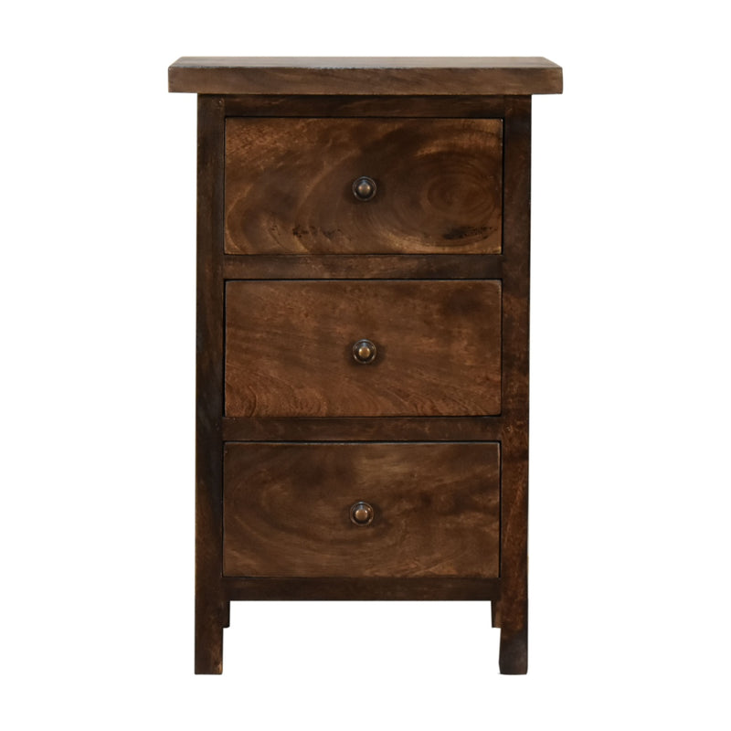 Mini Classic Grey Country Nightstand
