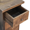 Mini Classic Grey Country Nightstand