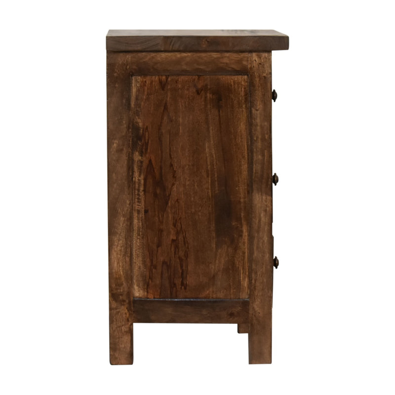 Mini Classic Grey Country Nightstand
