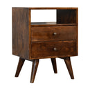 Classic Chestnut Nightstand Artisan